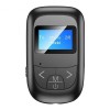 Receptor Transmitator Bluetooth Techstar&reg; T14, Bluetooth 5.0, Microfon Incorporat, Ecran LCD, AUX, Acumulator Incorporat, Control Media, HandsFree, Mi