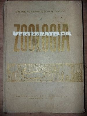 Zoologia vertebratelor- Al. V. Grossu