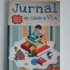 Jurnal - Limba si literatura Romana, clasa a VI-a, Editura Delfin