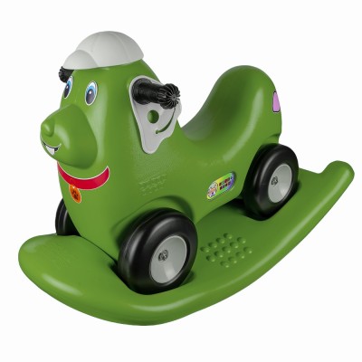 Catel balansoar 2 in 1, verde - ROBENTOYS foto