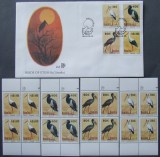 NAMIBIA-- PASARI-4 V.In bloc de 4.+ 1 FDC-MNH**NAM 04, Africa, Fauna