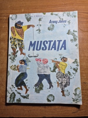 carte pentru copii - mustata - din anul 1966 foto