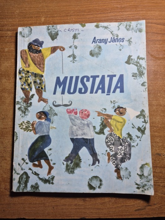 carte pentru copii - mustata - din anul 1966