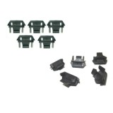 Clips grila fata Volkswagen Golf 2 (19e/1g), 83-92; Jetta (16e/19e /1g2), 02.84-12.1991, grila radiator si faruri, 10 bucati, Rapid