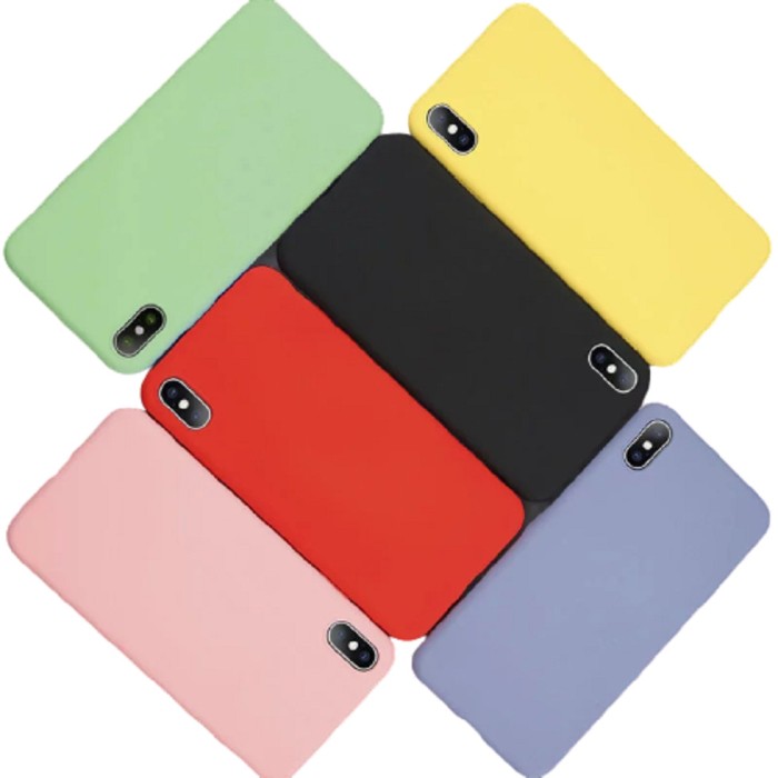 Huse silicon antisoc cu microfibra in interior Iphone X ; Xs ; Xs Max ; Xr