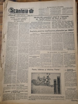 scanteia 6 ianuarie 1952-art regiunea hunedoara foto