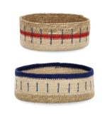 Cumpara ieftin Set 2 tavi decorative zambila apa multicolora Ninh &Oslash;17x7h; &oslash;19x7h