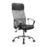 Cumpara ieftin Scaun rotativ Lincoln negru-gri