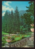 CPIB 22911 - CARTE POSTALA - SLANIC MOLDOVA. VEDERE DIN PARC