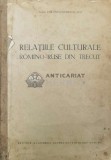 Relatiile culturale romano-ruse din trecut - 1954 - P. Constantinescu (Z152)