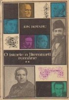 O istorie a literaturii romane, Volumul al II-lea (De la 1900 pina la cel de al doilea razboi mondial) foto