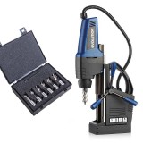 Cumpara ieftin Pachet masina de gaurit cu talpa magnetica EVO42MAG + set carote
