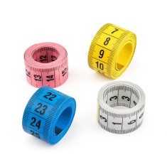 Centimetru croitorie premium , Galben, albastru, alb sau roz