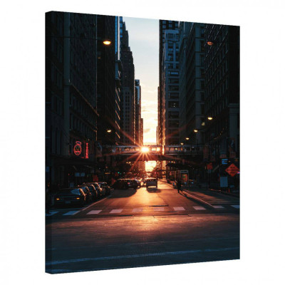 Tablou Canvas, Tablofy, Chicago &amp;middot; United States #2, Printat Digital, 70 &amp;times; 100 cm foto