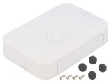 Carcasă ABS Albă 125x85x25mm IP40
