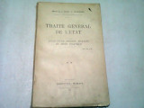 TRAITE GENERAL DE L&#039;ETAT - MARCEL DE LA BIGNE DE VILLENEUVE VOL.II