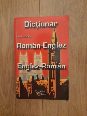 Dictionar roman-englez, englez-roman - Emilia Neculai foto