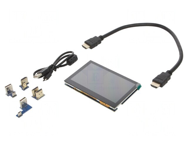 Ecran LCD Grafic 4.3&quot; 800x480 pentru Raspberry Pi
