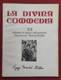 Gy. Szab&oacute; B&eacute;la: La divina commedia. XX stampe in legno - xilogravuri - fametszet - holzschnitte. 1976.
