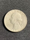 Moneda quarter dollar 1980 USA, America de Nord
