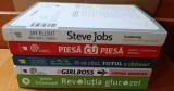 5 vol. ed. Publica (Jay Elliot Steve Jobs, Lego piesa cu piesa, Sophia Amoruso Girlboss, Revolutia glucozei, Nguyen-Kim O sa razi totul e chimie)