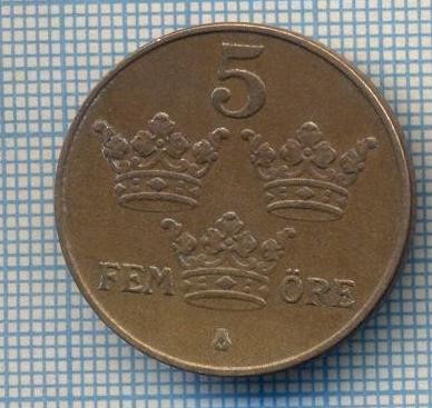 AX 113 MONEDA - SUEDIA - 5 ORE -ANUL 1950 -STAREA CARE SE VEDE
