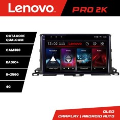 Navigatie Toyota Highlander 2013-2018 Android radio gps internet 8 core QLED 2K 8+256 360 Lenovo CarStore Technology
