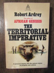 THE TERRITORIAL IMPERATIVE-ROBERT ARDREY foto