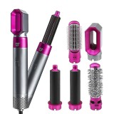 Cumpara ieftin Perie de Par 5 in 1 Multifunctionala Hot Air Styler, Uscat, coafat, indreptat si ondulat