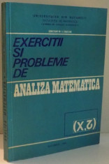 EXERCITII SI PROBLEME DE ANALIZA MATEMATICA de CONSTANTIN V. CRACIUN , 1984 foto
