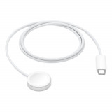 Cumpara ieftin Cablu de incarcare pentru Apple Watch, Magnetic, Fast Charger, USB-C, 1 m