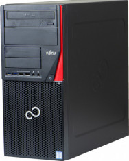 Calculator Fujitsu Esprimo P556 Tower Intel Core i5-6500 3.60 GHz 8 GB DDR4 128Gb SSD + 500Gb HDD DVD Windows 10 Pro foto