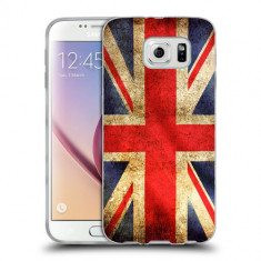 Husa Samsung Galaxy S7 Edge G935 Silicon Gel Tpu Model UK Flag foto