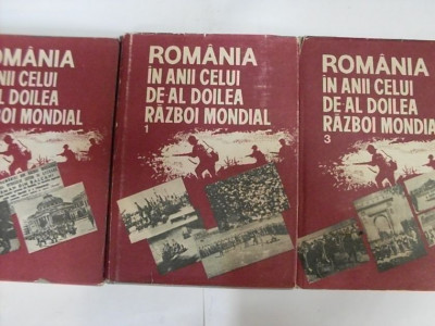 Romania In Anii Celui De-al Doilea Razboi Mondial Vol.1 - Stefan Pascu Si Colab. ,551667 foto