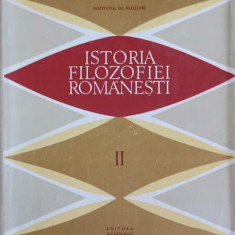 ISTORIA FILOSOFIEI ROMANESTI VOL.2-COLECTIV
