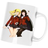 Cana alba personalizata &quot;Kakegurui Runa Yumeko Joc Noroc Anime&quot;, INOVATIX&reg;. 330ml, Oem