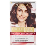 Vopsea Excellence Triple Protection , nuanţa Natural Iced Brown, LOREAL PARIS, Castaniu, Semi-permanenta, L&#039;Oreal