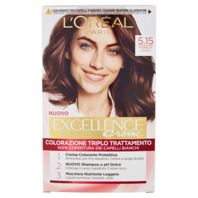 Vopsea Excellence Triple Protection , nuanţa Natural Iced Brown, LOREAL PARIS foto