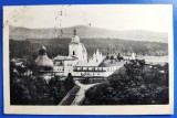 Manastirea Neamtu - Vedere generala - 1938 - printata, circulata, timbre