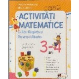 Activitati matematice cu Rita-Gargarita si Greierasul Albastru - Caiet pentru grupa mica 3-4 ani