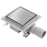 Rigola dus REA NEO 150x150 Nickel Brush