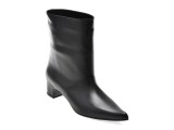 Botine EPICA negre, 6727034, din piele naturala