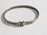 Bratara fixa vintage copii din argint #2175