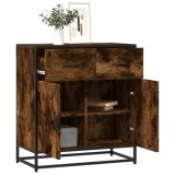 VidaXL Bufetă Stejar afumat 68x35x76 cm Lemn prelucrat