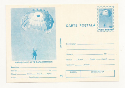 CA18 -Carte Postala- Parasuta U.T. 15 tip Paracomander, necirculata 1994 foto