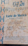 CARTE DE MUZICA SOLFEGII SI CANTECE PENTRU CLASA AI A SECUNDARA GR. MAGIARI si N. LUNGU
