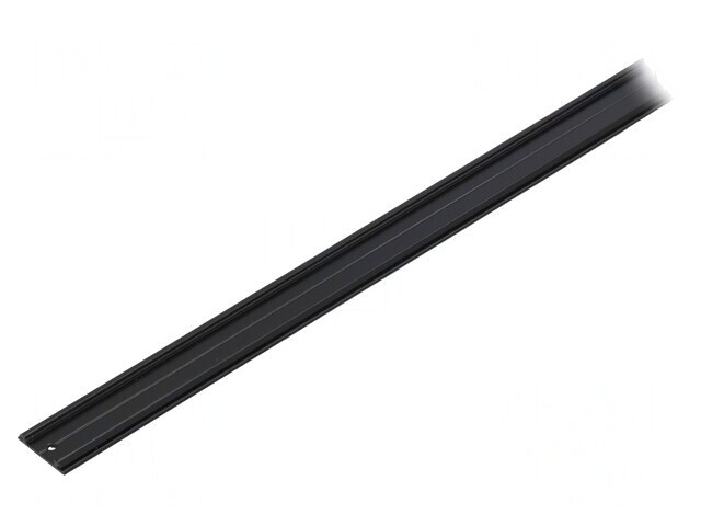Profil Aluminiu Negru pentru Module LED 1m ARC12 de Suprafață