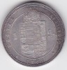 Ungaria 1 Forint 1881 Argint - Moneda Veche din Argint