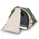 Cumpara ieftin Cort de camping cupola pentru 2 persoane, verde, impermeabil