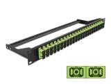 Patch panel 19&quot; cu 24 x SC OM5 Multi-mode Duplex, Delock 43397